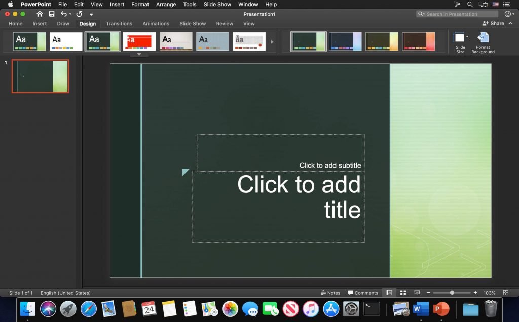 Microsoft Powerpoint 2021