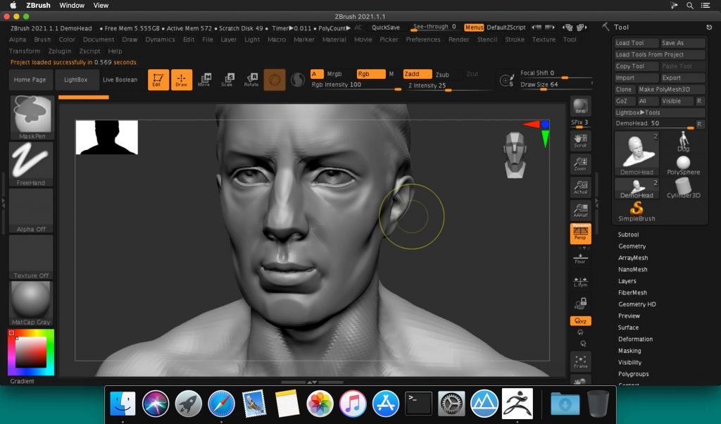 Pixologic Zbrush AllmacWorld