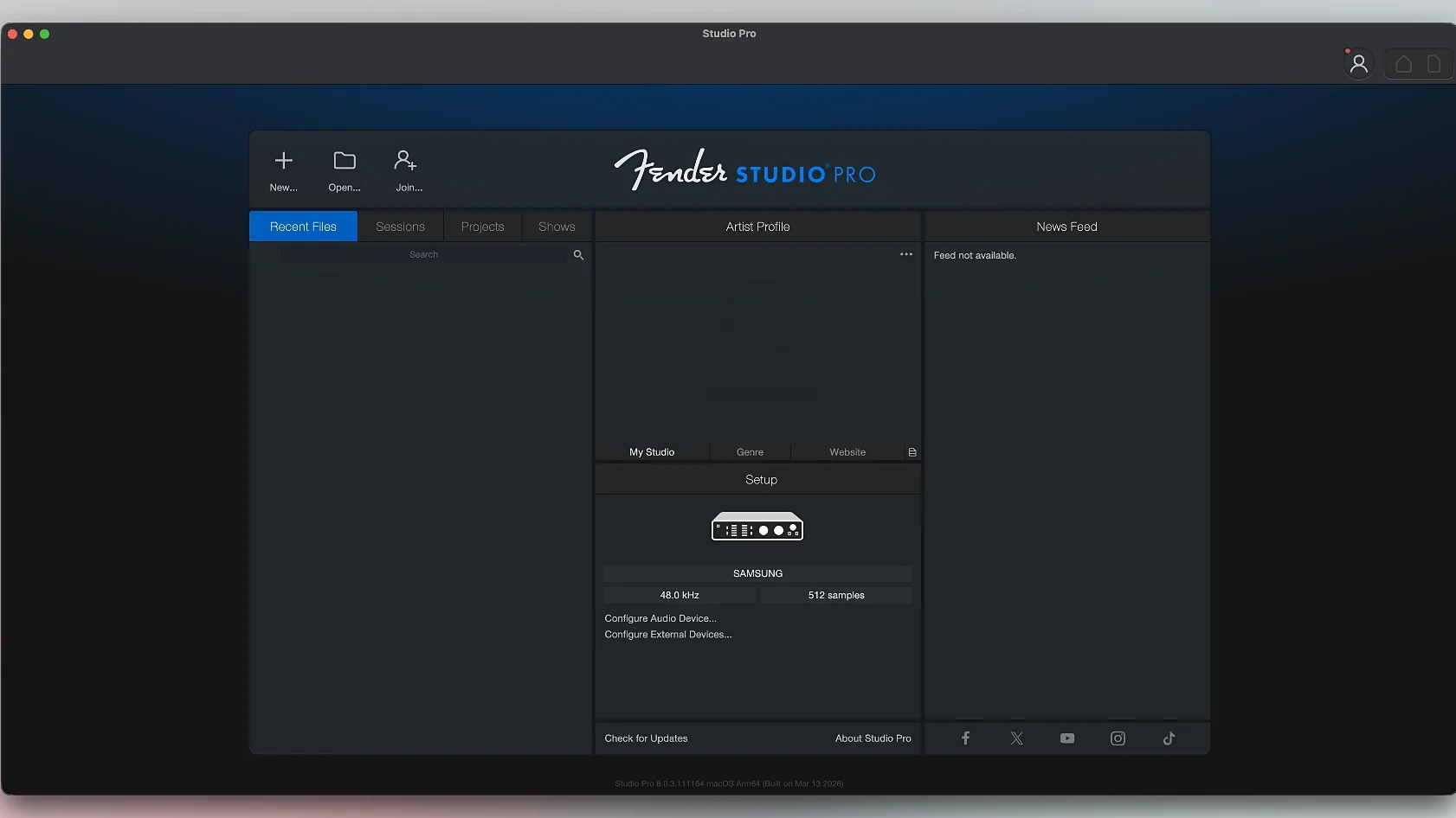 Fender Studio Pro