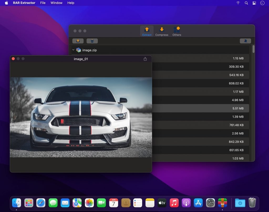 RAR Extractor Unzip Package for mac