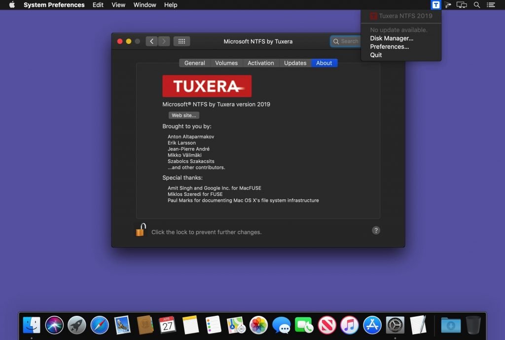 Tuxera NTFS