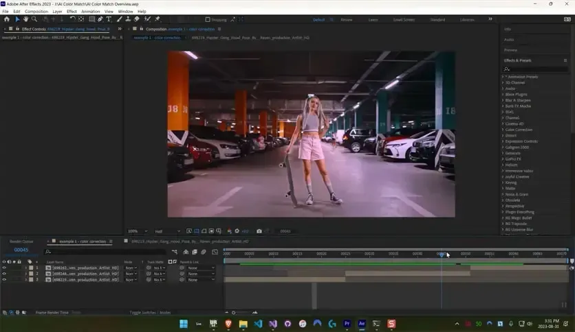 Aescripts AI Color Match Pro