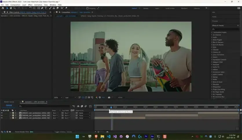Aescripts AI Color Match Pro