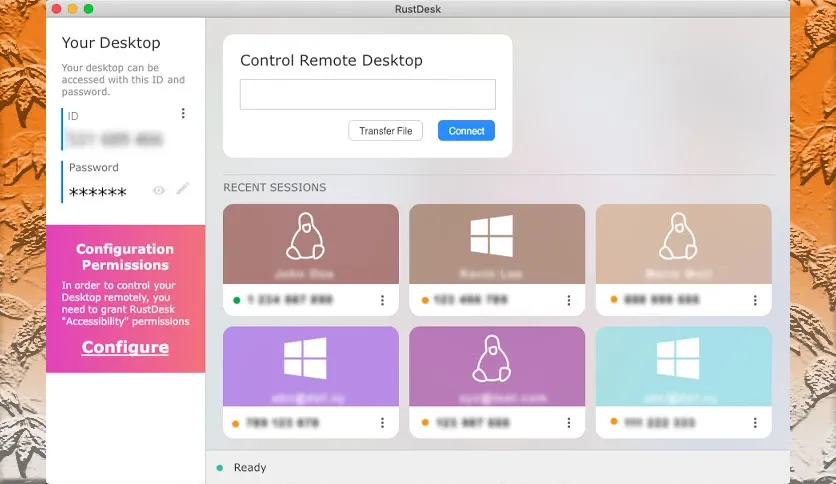 Purslane RustDesk