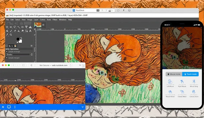 Purslane RustDesk